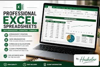 create and format professional excel spreadsheets