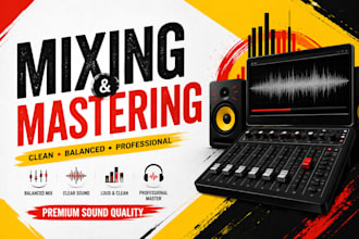 professionally mix and master your song