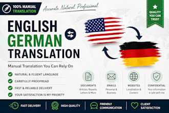 translate english into german and german into english