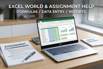 do professional excel data entry, cleaning, and formatting