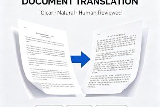 translate chinese documents to english with formatting