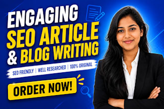 write SEO blog articles and website content that ranks