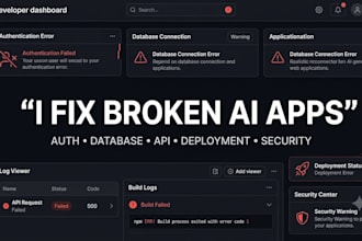 fix, secure and deploy your ai generated web app