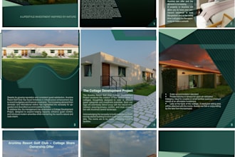 design a premium brochure, company profile and catalog