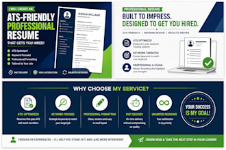 create an ats friendly resume for jobs and internships