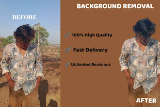professional photo background removal