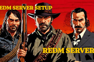 develop redm scripts and setup a full redm roleplay server