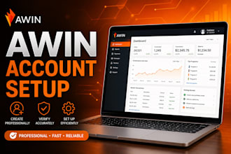 create, verify, and set up your awin affiliate account