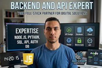 be your expert backend developer for web applications