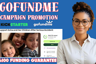 do gofundme promotion to hit 10m real donors, crowdfunding campaign promotion