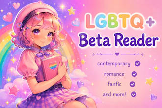 beta read your queer romance lgbtq novel