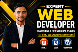 design a professional custom built website