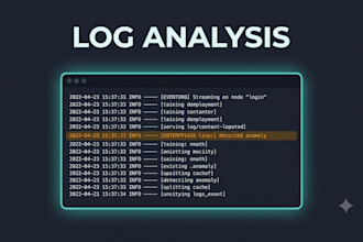 build custom log analysis and monitoring alerts