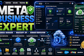 verify meta business, business manager, whatsapp api setup, domain verification