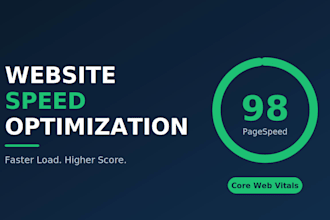 do website speed optimization to boost google pagespeed score