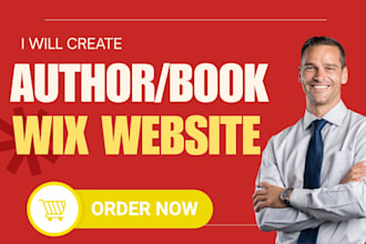 create wix website author website professional wix website book wix website