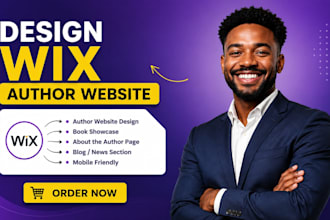 create wix website author website professional wix website book wix website
