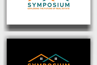 make attractive real estate, realty, home, mortgage logo and any graphic design