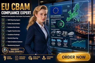 prepare cbam compliance reports and carbon documentation