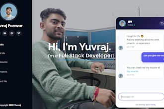 build a custom ai chatbot for your website with lead capture