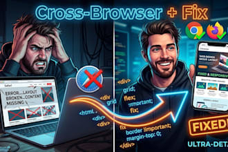 fix cross browser issues  chrome safari firefox