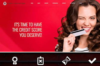 design wix credit repair website wix ghl credit repair crm automation crc market