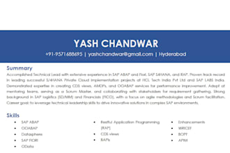 develop and maintain your sap s4hana applications