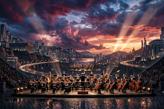 compose cinematic orchestral music, film scores and epic trailer soundtracks