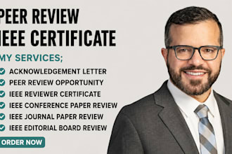 help you apply as a peer reviewer for ieee to strengthen your eb1 visa