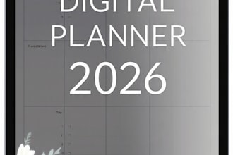 create custom digital planner templates for ipad and tablet