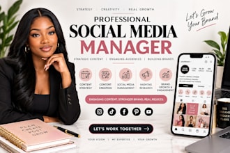 social media manager for fashion skincare haircare wig and beauty brands
