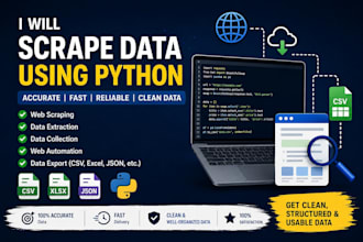 build a python web scraper for any website