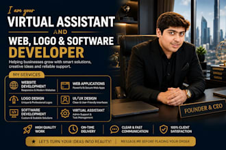 create software, website, and, logo