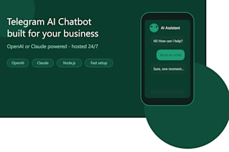 build telegram ai chatbot  assistant