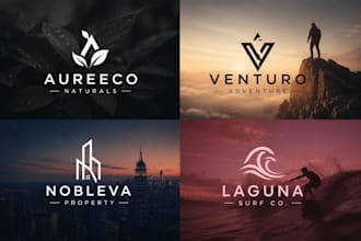 design highly premium minimalist and luxury elegant logo