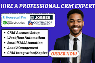 do housecall pro contractor crm jobber quickbooks contractor foreman integration