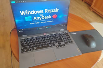 fix your windows PC remotely via anydesk