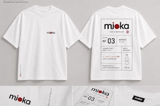 design custom tshirt and merch graphics