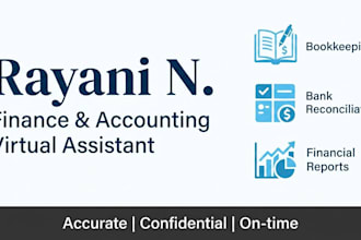 be your virtual assistant for finance and accounting tasks