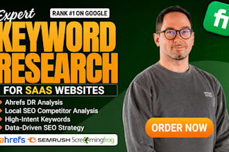 do ahrefs dr keyword research, local SEO competitor analysis for saas website