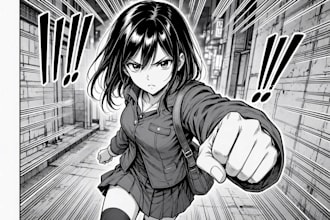 create manga anime comic book, manga artist, comic webtoon