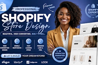 design, redesign copy, clone and duplicate shopify store,revamp shopify website