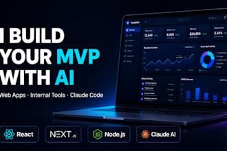 build your mvp web app or internal tool with claude code ai