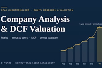 company analysis, financial ratios, and dcf valuation