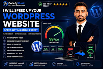 speed up wordpress and improve core web vitals