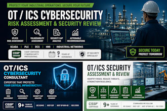 perform an ot cybersecurity risk assessment and security review