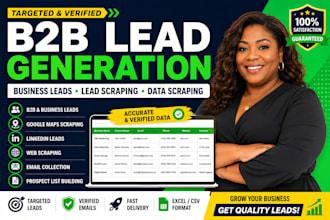 do b2b lead generation, business leads, b2b sales, lead scraping, data scraping