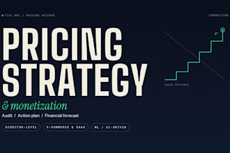 be your fractional strategy advisor for pricing, product and ai