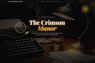 design stunning responsive website UI UX interface
