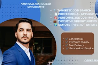 professional job search assistance